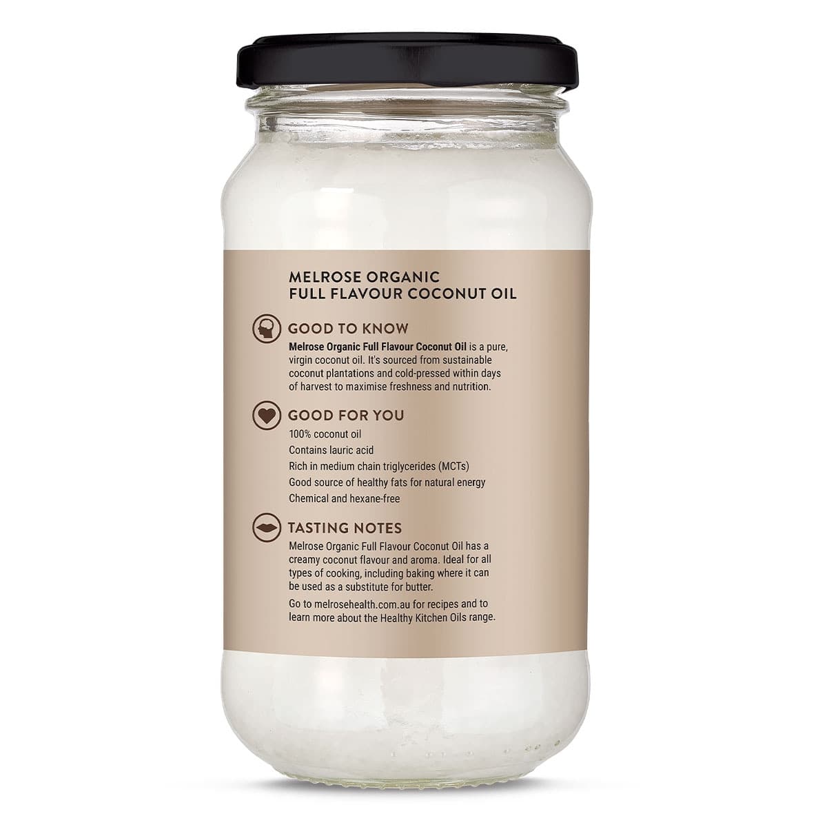 Thumbnail Melrose Organic Full Flavour Coconut Oil 950ml