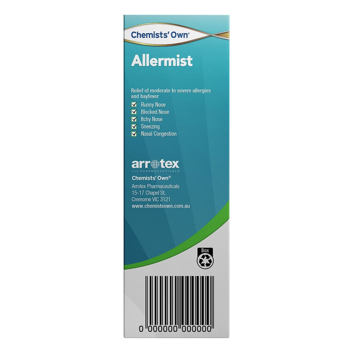 Thumbnail Chemists Own Allermist 120 Metered Sprays
