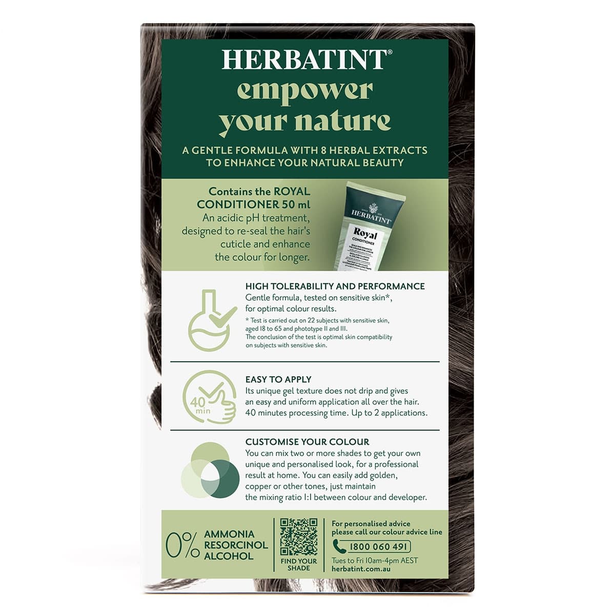 Thumbnail Herbatint Hair Colour Gel 5C Light Ash Chestnut 170ml