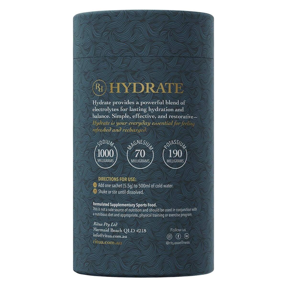 Thumbnail Ritua Hydrate Lemon Lime Electrolyte Sachets 30 x 5.5g