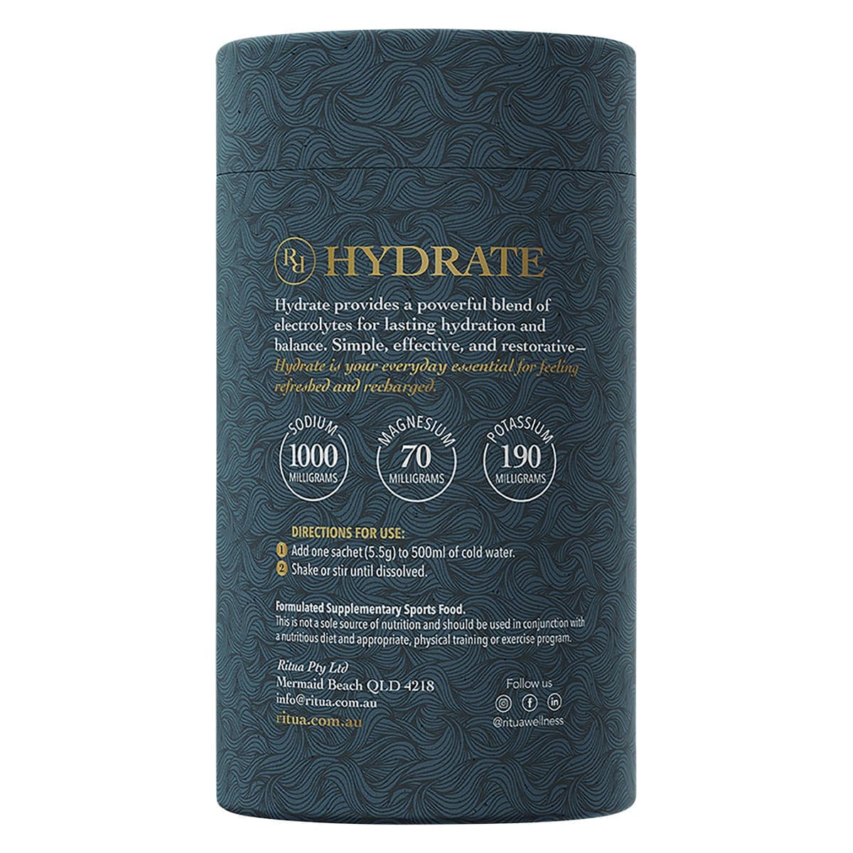 Thumbnail Ritua Hydrate Berry Electrolyte Sachets 30 x 5.5g