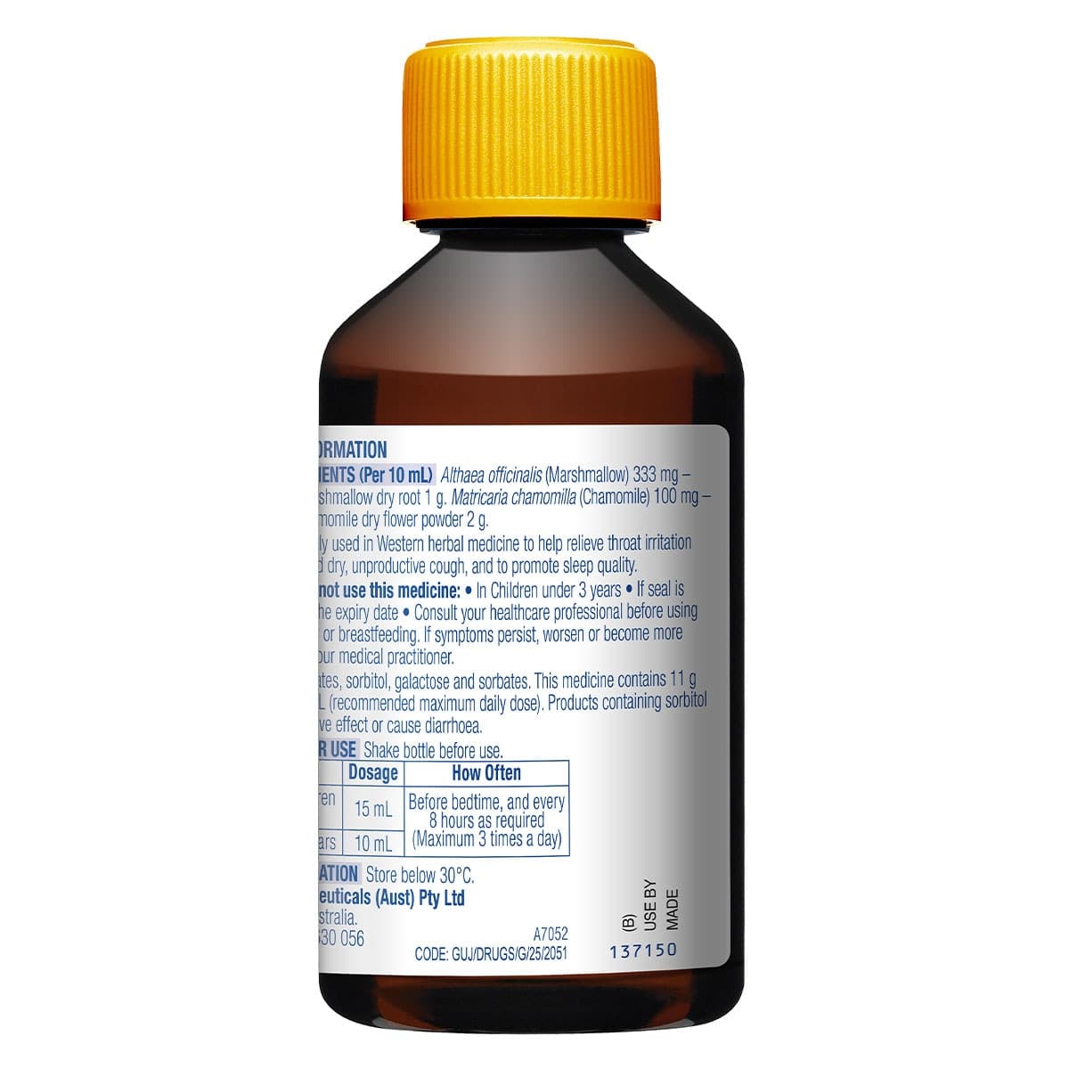 Thumbnail Durotuss Relief Dry Cough Night-Time Liquid 200ml