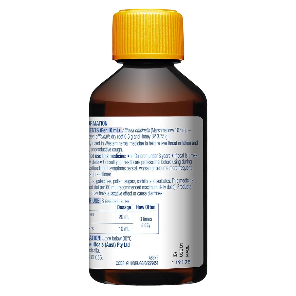 Thumbnail Durotuss Relief Dry Cough + Honey Liquid 200ml