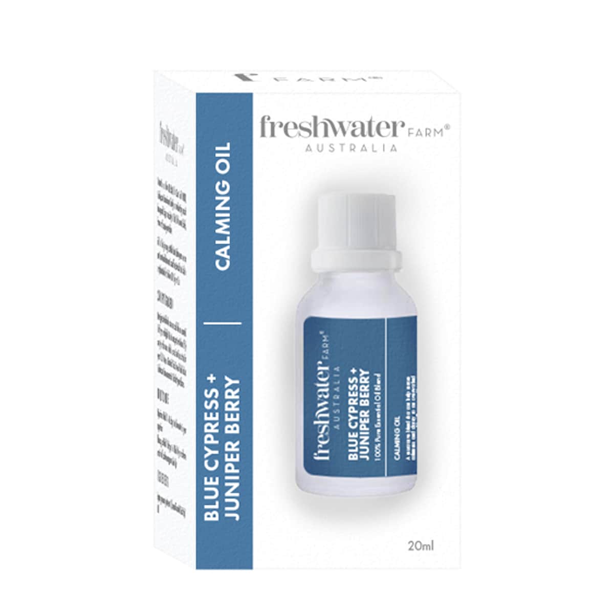 Thumbnail Freshwater Farm Blue Cypress + Juniper Berry Essential Oil 20ml