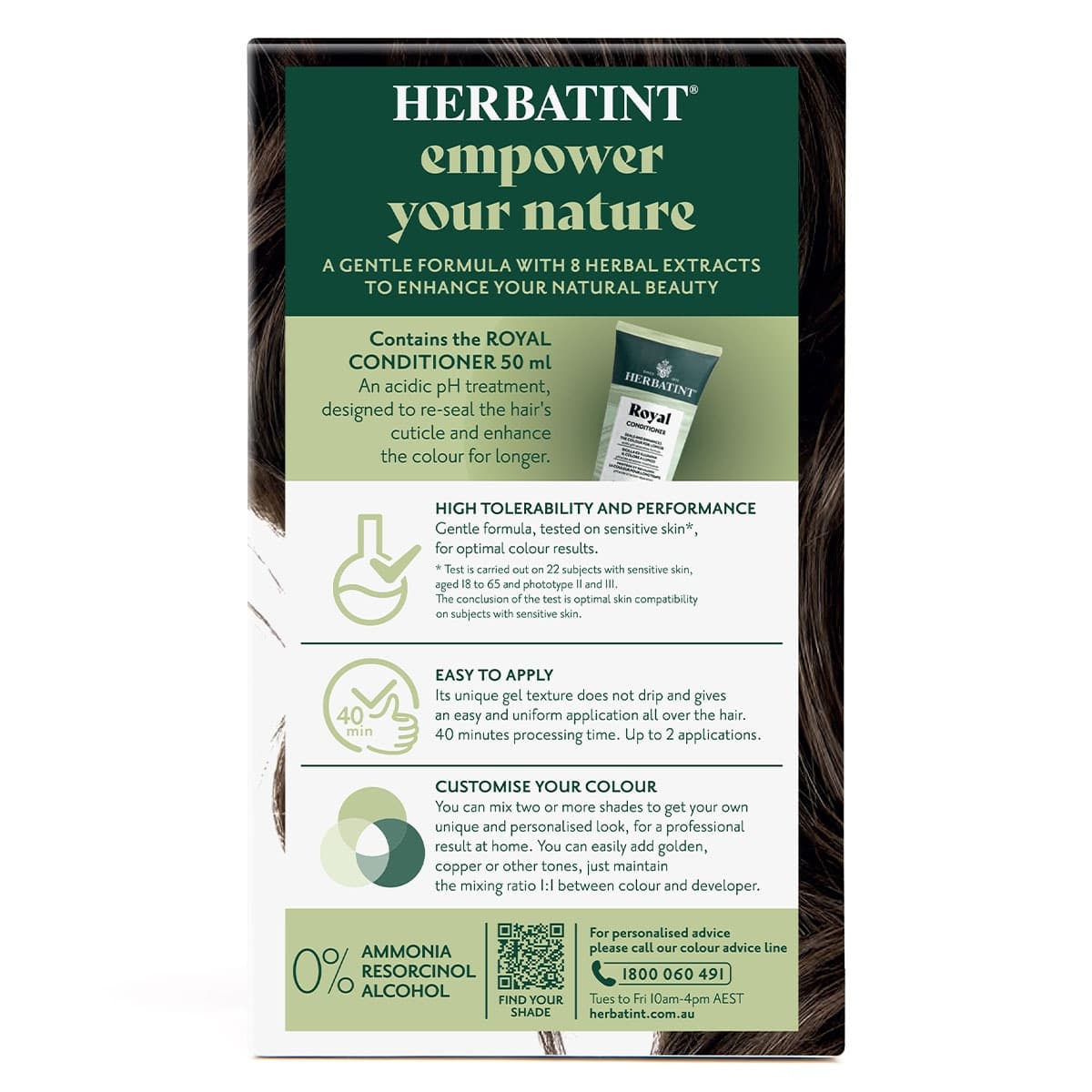 Thumbnail Herbatint Permanent Hair Colour Gel 4N Chestnut 170ml