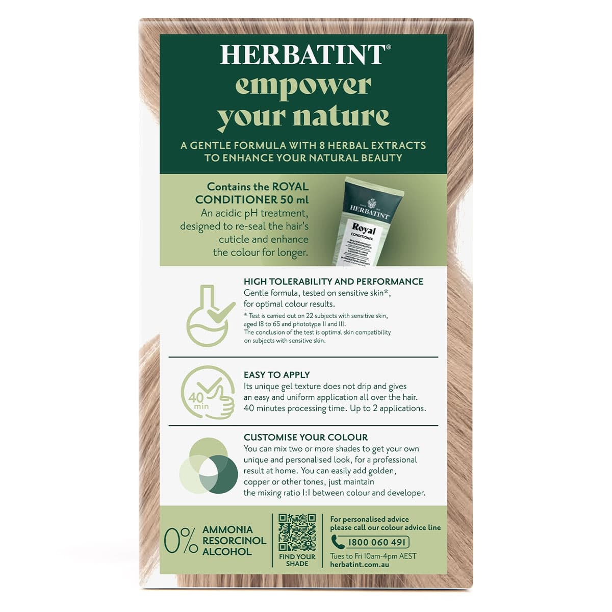 Thumbnail Herbatint Permanent Hair Colour Gel 8N Light Blonde 170ml
