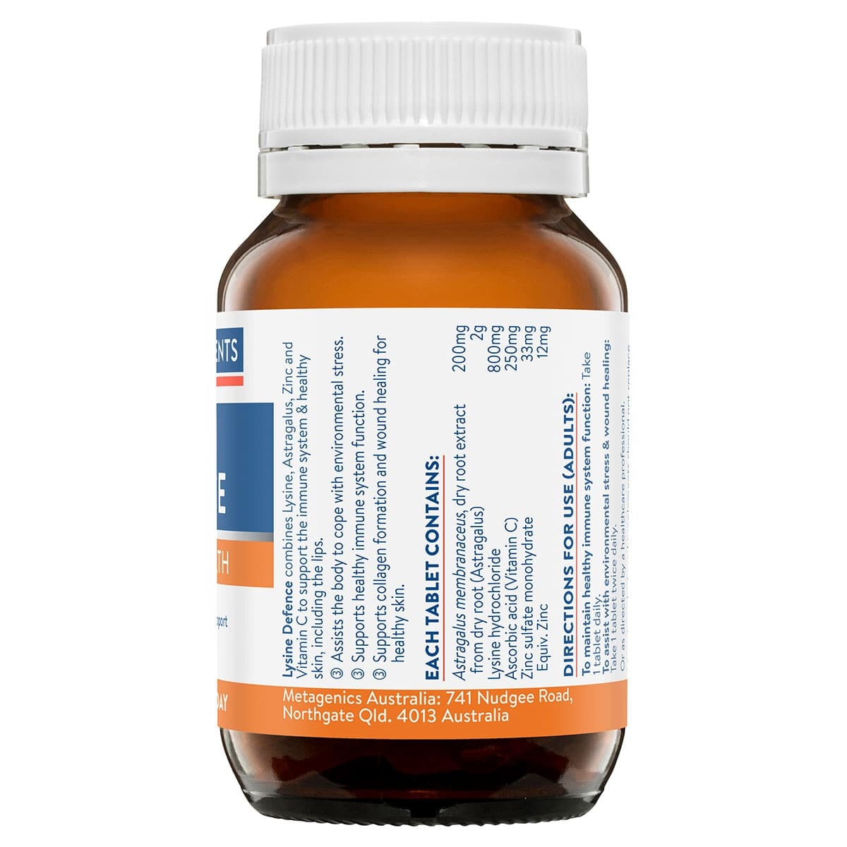 Thumbnail Ethical Nutrients Lysine Defence 30 Tablets