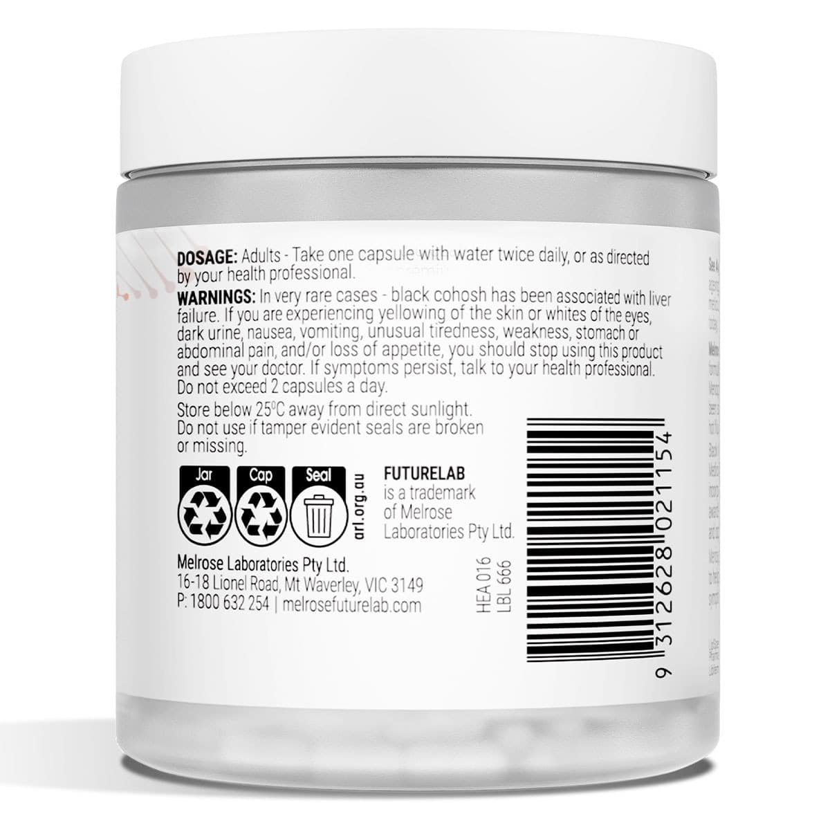 Thumbnail Melrose FutureLab Menopause Ultra Complex 60 Capsules