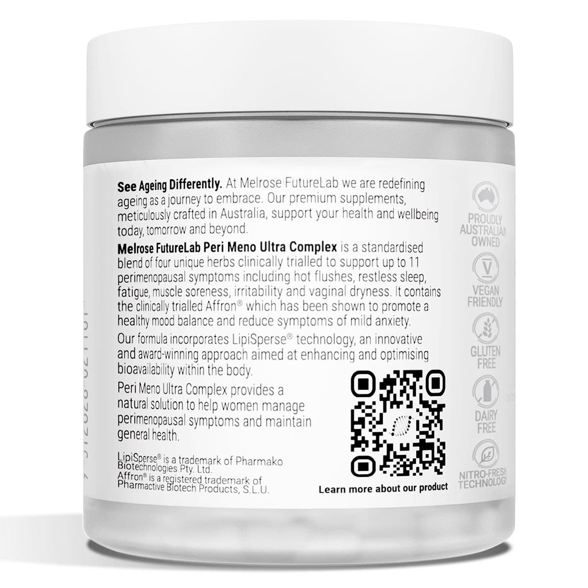 Thumbnail Melrose FutureLab Peri Meno Ultra Complex 60 Capsules