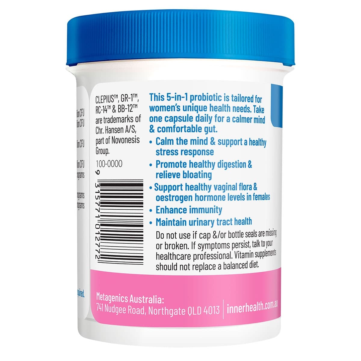 Thumbnail Inner Health Women's 5-in-1 Probiotic 30 Capsules
