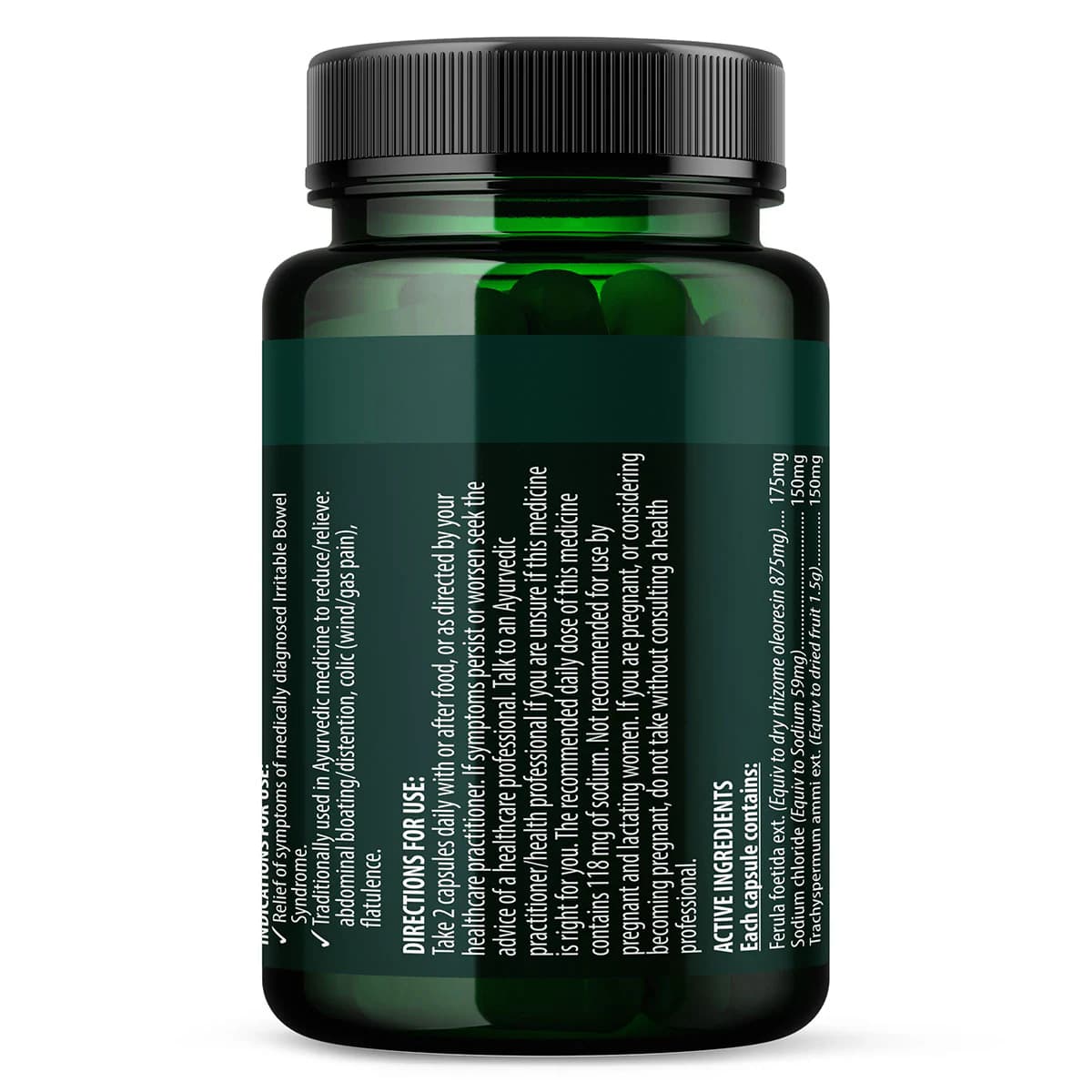 Thumbnail AyurScience Gasnix 60 Hard Capsules
