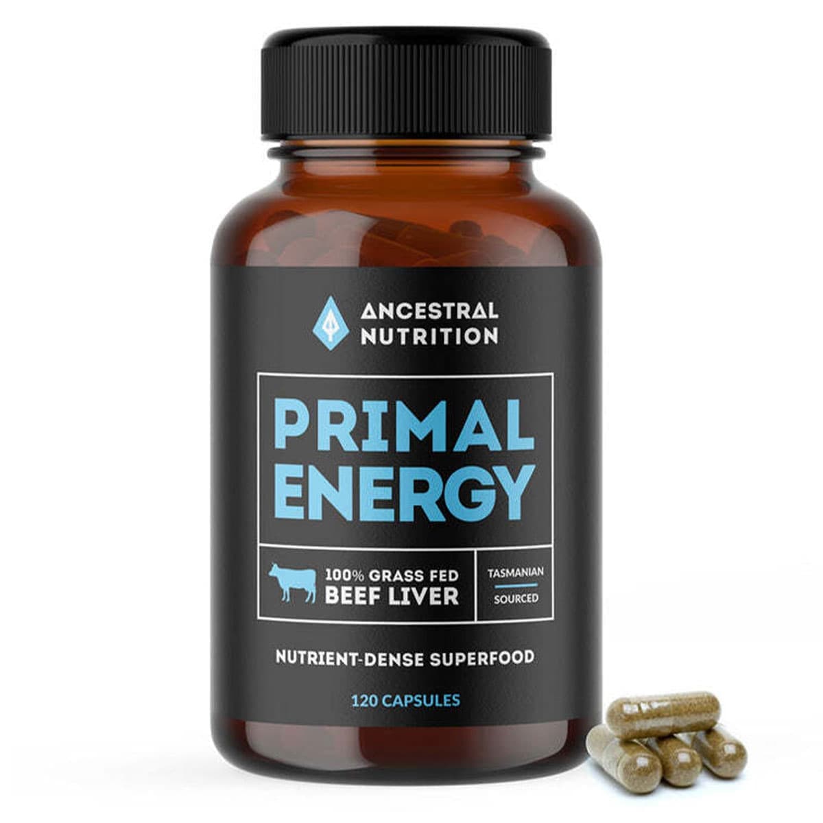 Thumbnail Ancestral Nutrition Primal Energy 120 Capsules