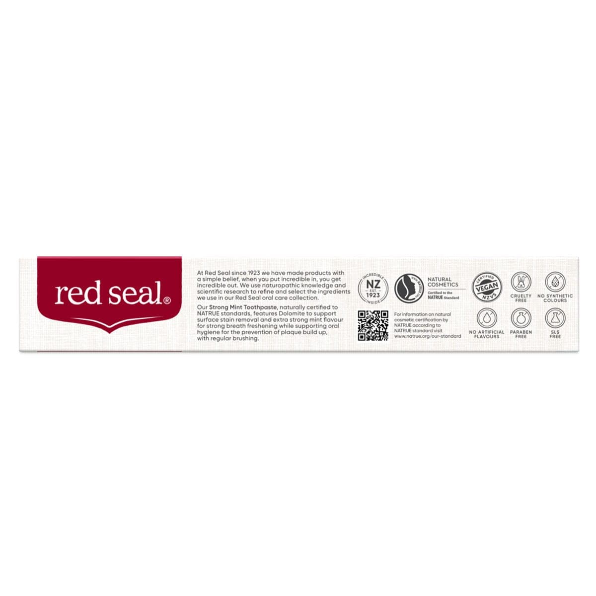 Thumbnail Red Seal Herbal & Mineral Strong Mint Toothpaste 100g