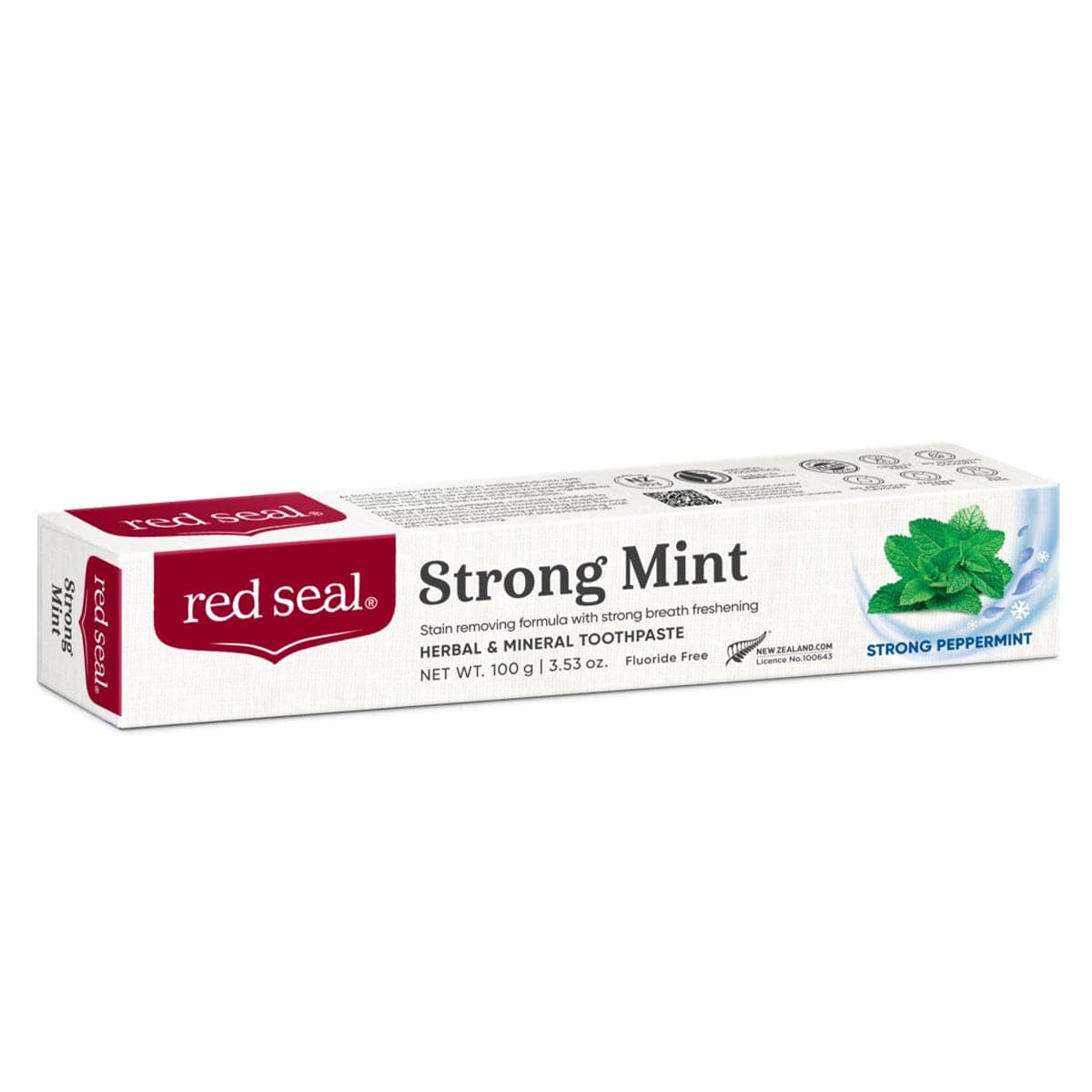 Thumbnail Red Seal Herbal & Mineral Strong Mint Toothpaste 100g