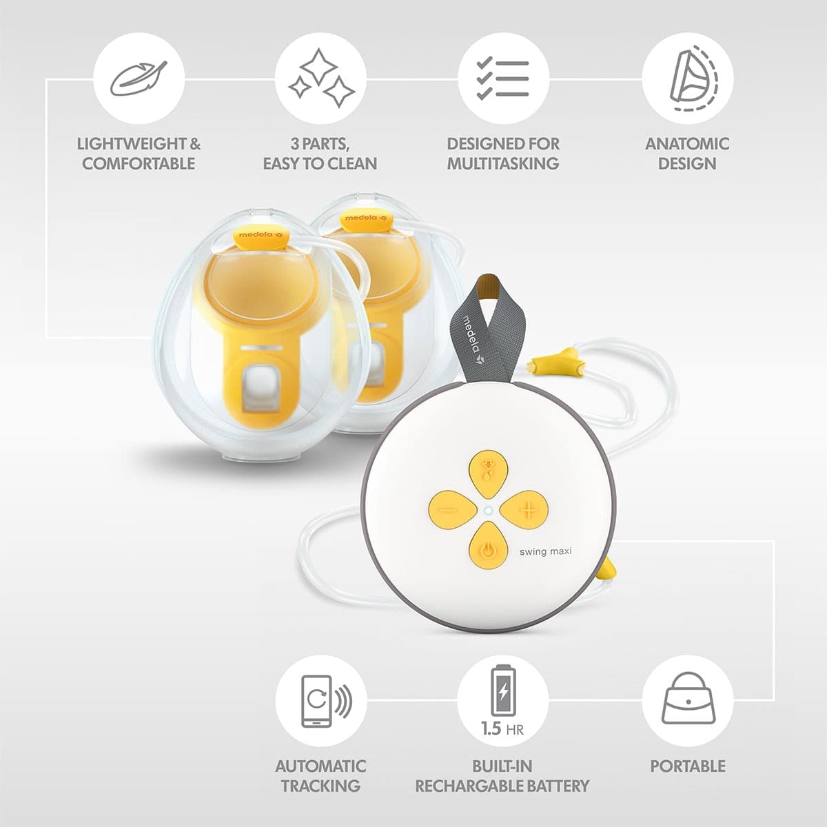 Thumbnail Medela Swing Maxi Double Electric Breast Pump