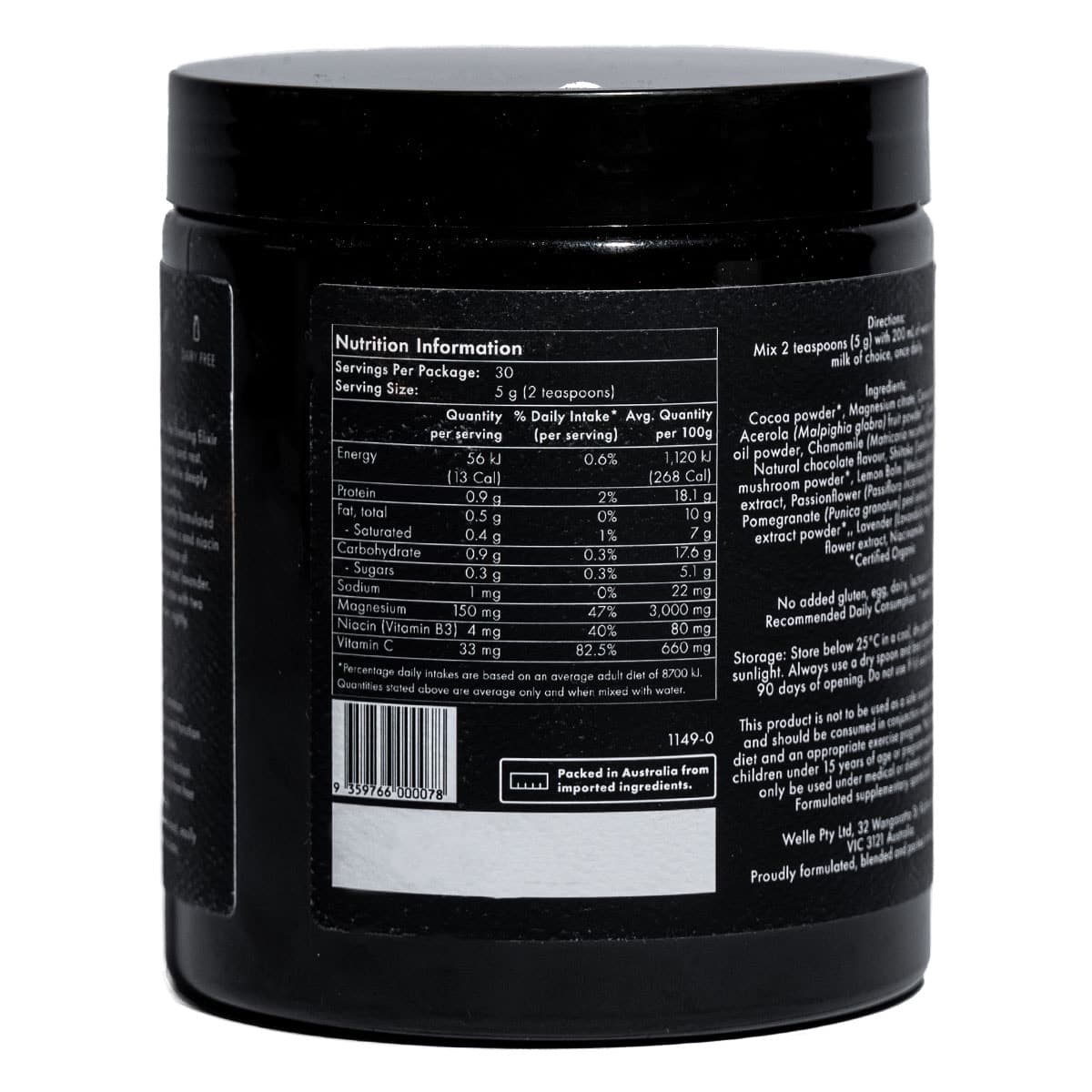 Thumbnail WelleCo The Evening Elixir 150g