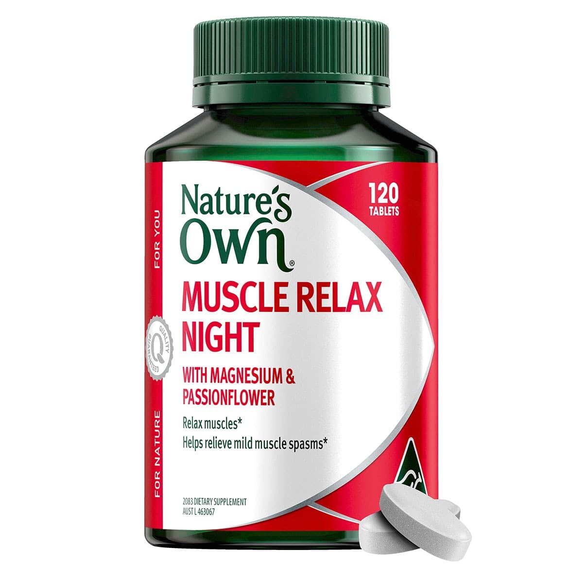 Thumbnail Nature's Own Muscle Relax Night 120 Tablets