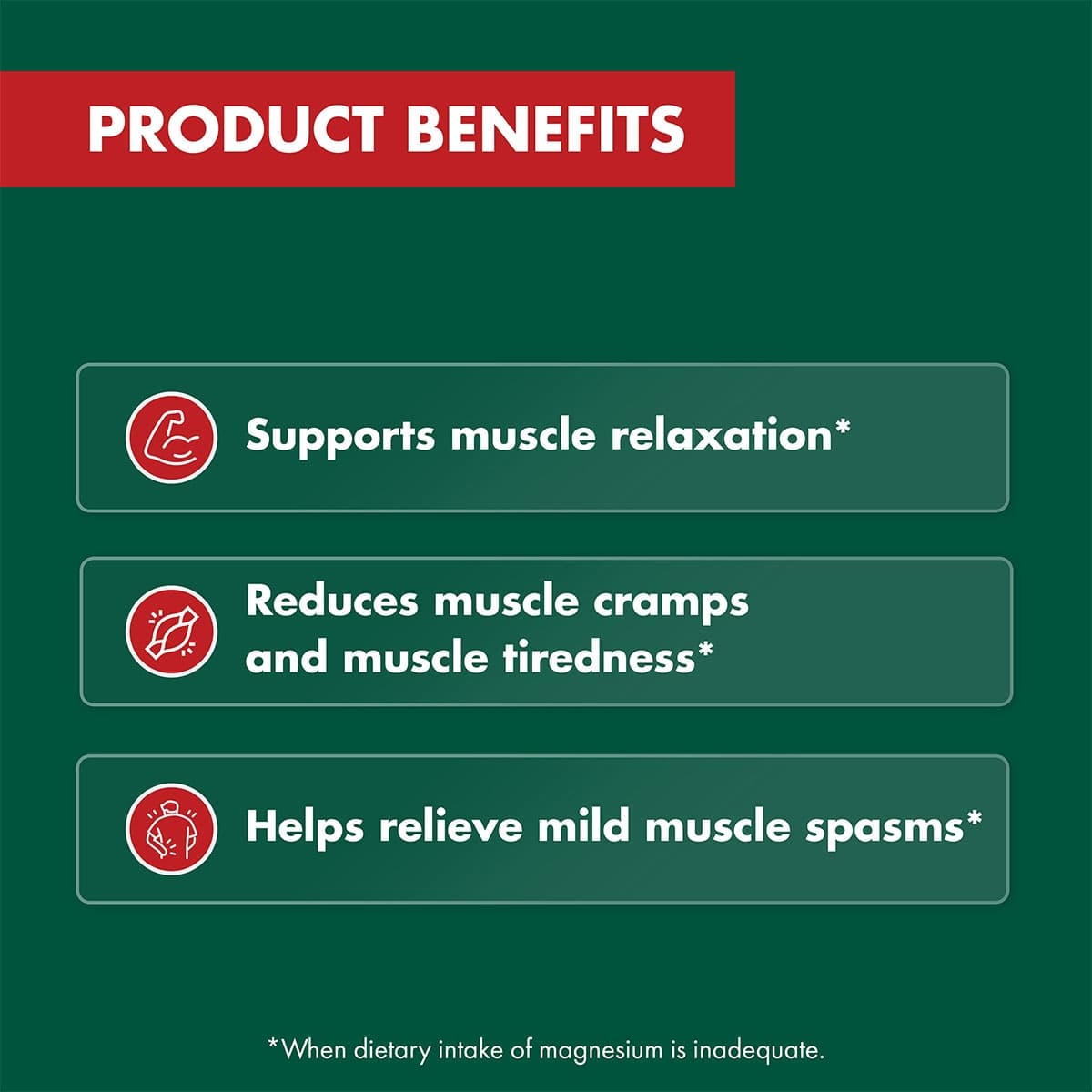 Thumbnail Nature's Own Muscle Relax Night 120 Tablets