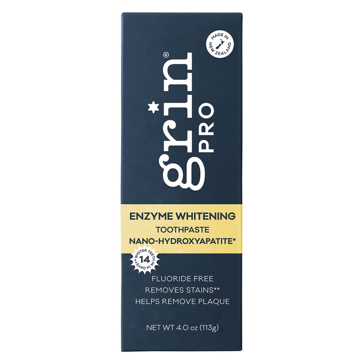 Thumbnail Grin Pro Enzyme Whitening Toothpaste With Nano-Hydroxyapatite 113g