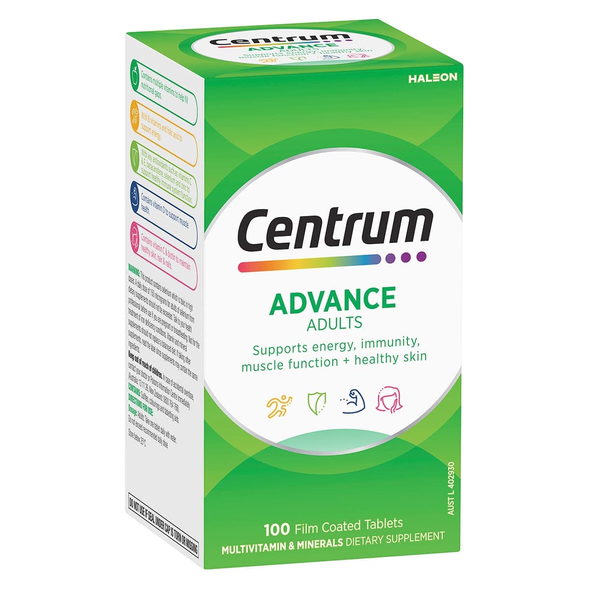 Thumbnail Centrum Advance 100 Tablets