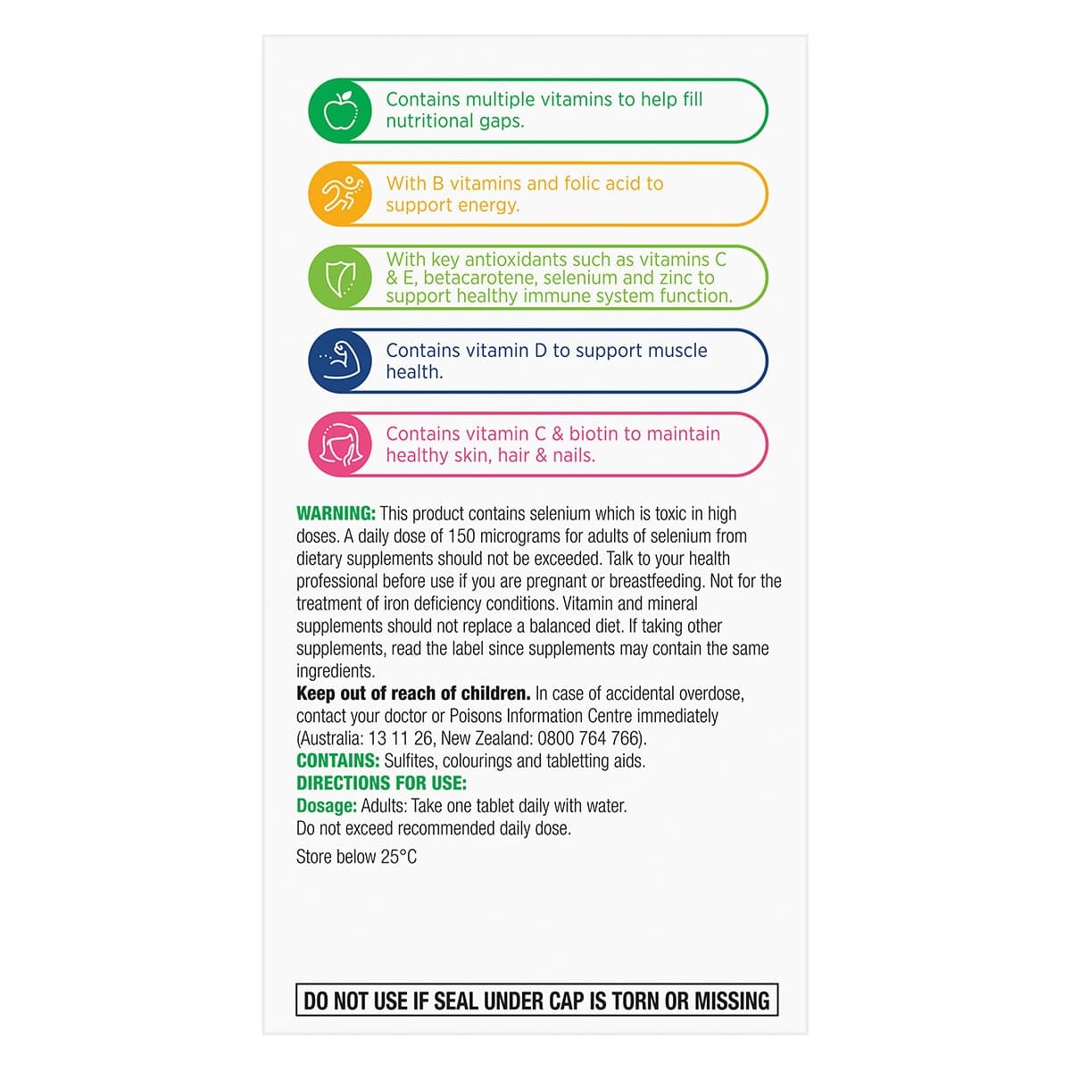 Thumbnail Centrum Advance 100 Tablets