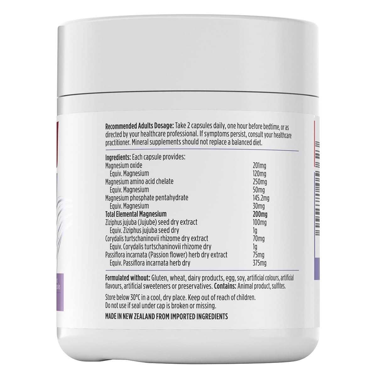 Thumbnail Nutra-Life Magnesium Sleep 60 Capsules