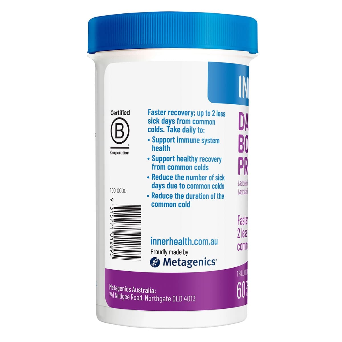 Thumbnail Inner Health Daily Immune Boost Probiotic 60 Capsules