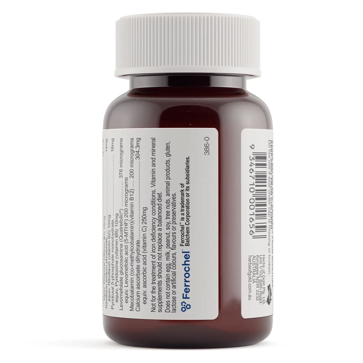 Thumbnail Herbs of Gold Organic Iron MAX 30 Capsules
