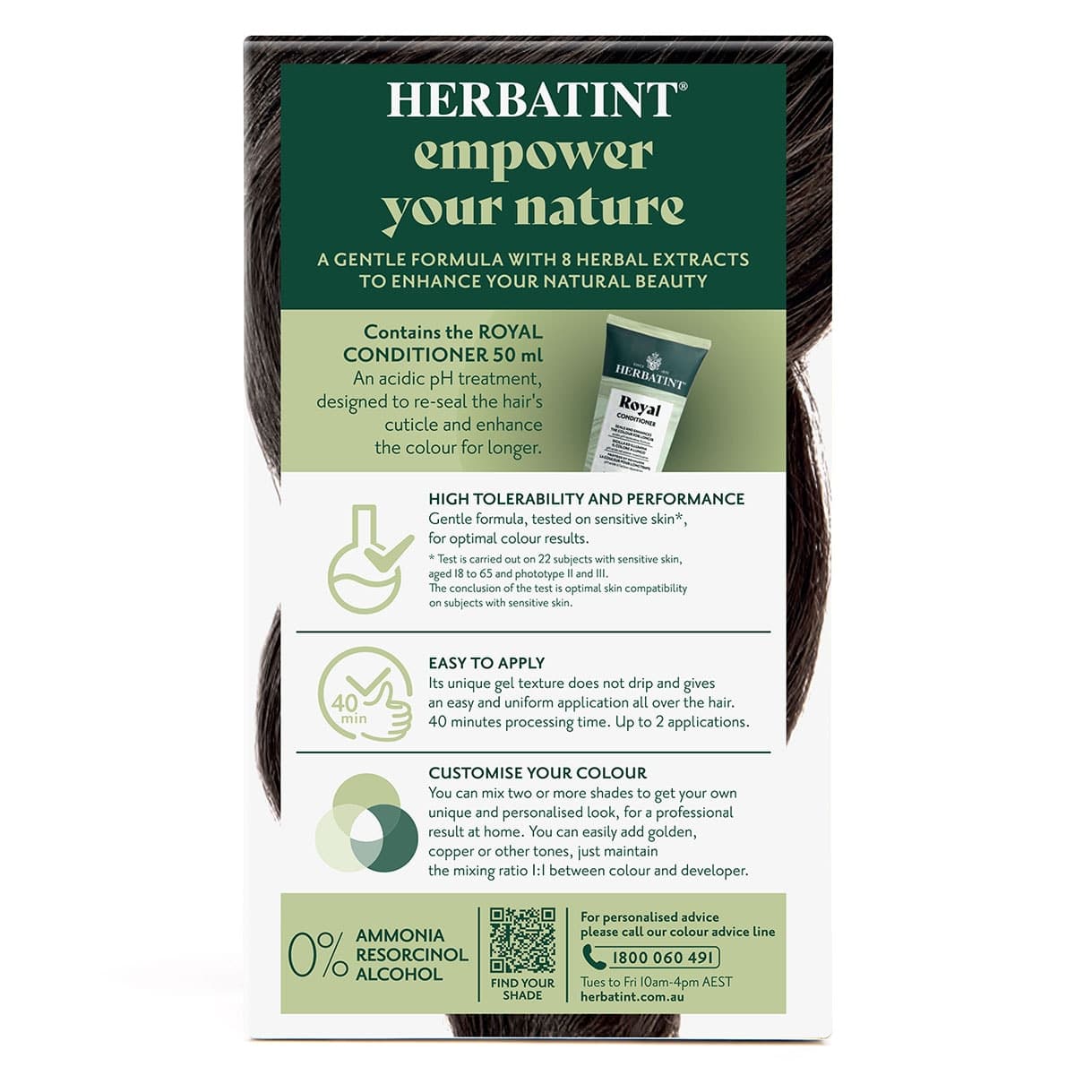 Thumbnail Herbatint Permanent Hair Colour Gel 3N Dark Chestnut 170ml