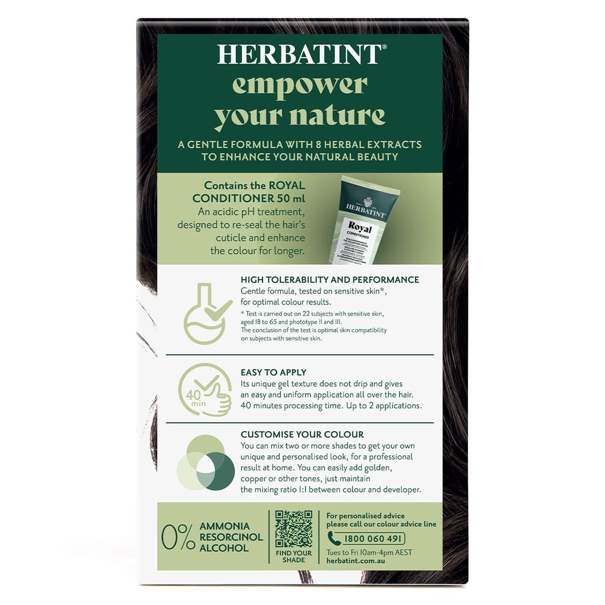 Thumbnail Herbatint Permanent Hair Colour Gel 4C Ash Chestnut 170ml