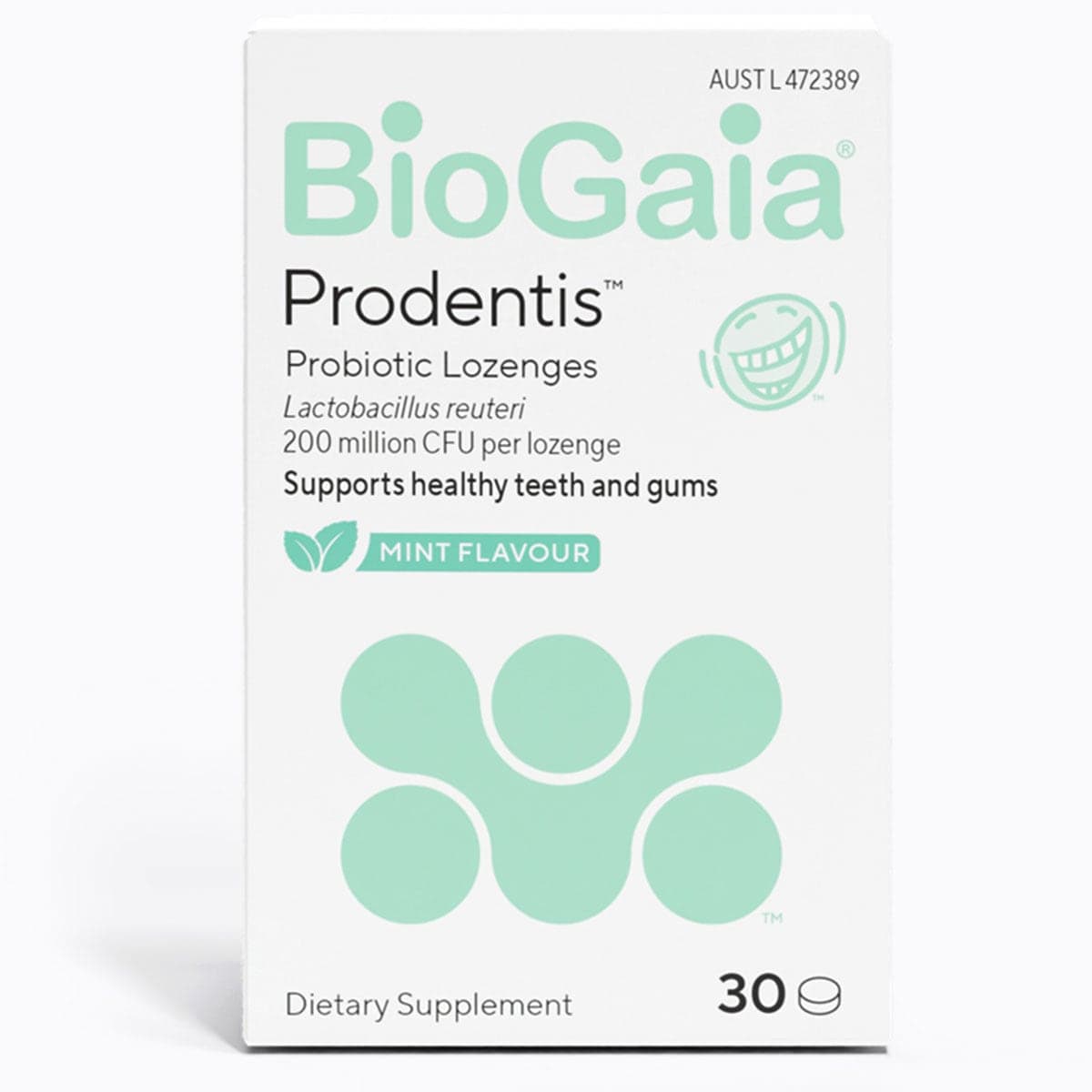 Thumbnail BioGaia Prodentis Probiotic Lozenges Mint 30 Pack