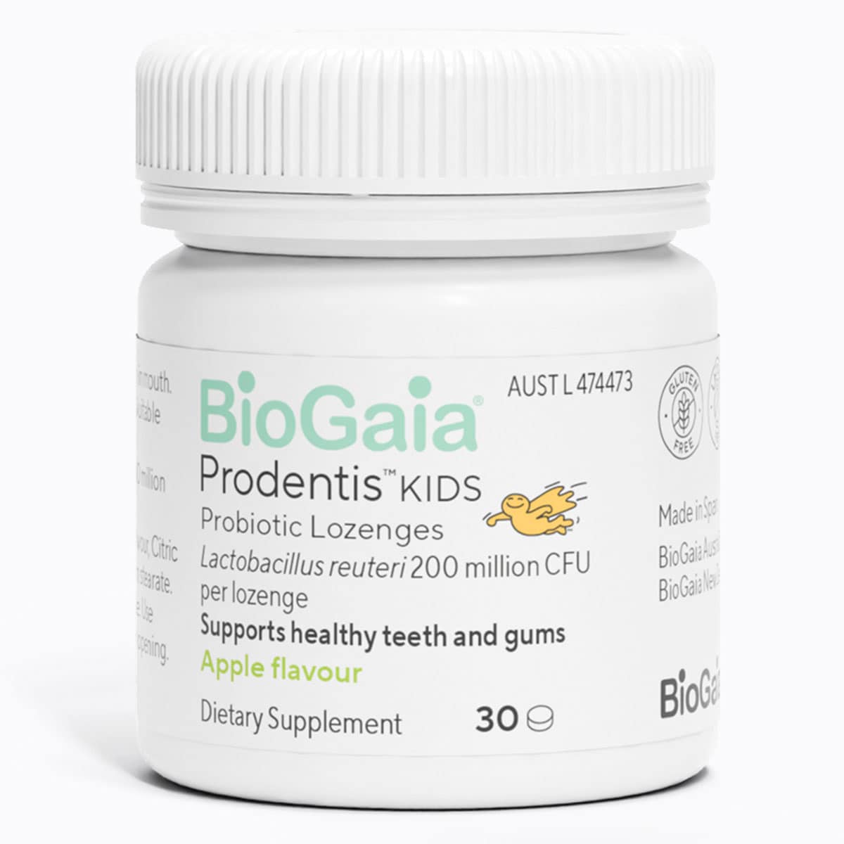 Thumbnail BioGaia Prodentis Kids Probiotic Lozenges Apple 30 Pack