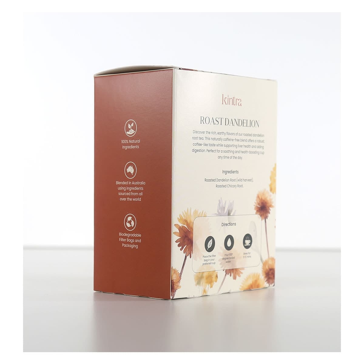 Thumbnail Kintra Foods Roasted Dandelion Blend 32 Tea Bags