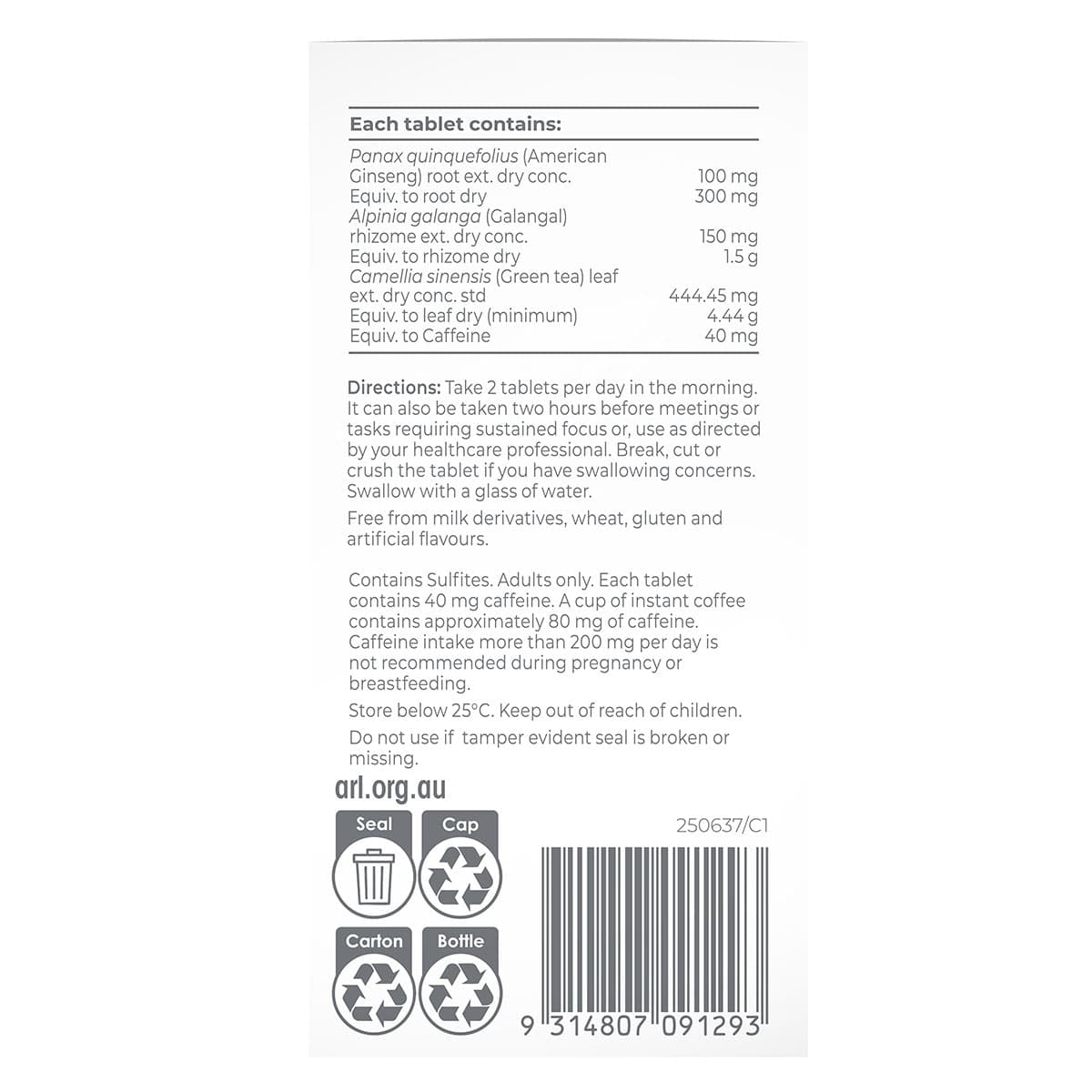 Thumbnail Promensil Brain Fog 60 Tablets
