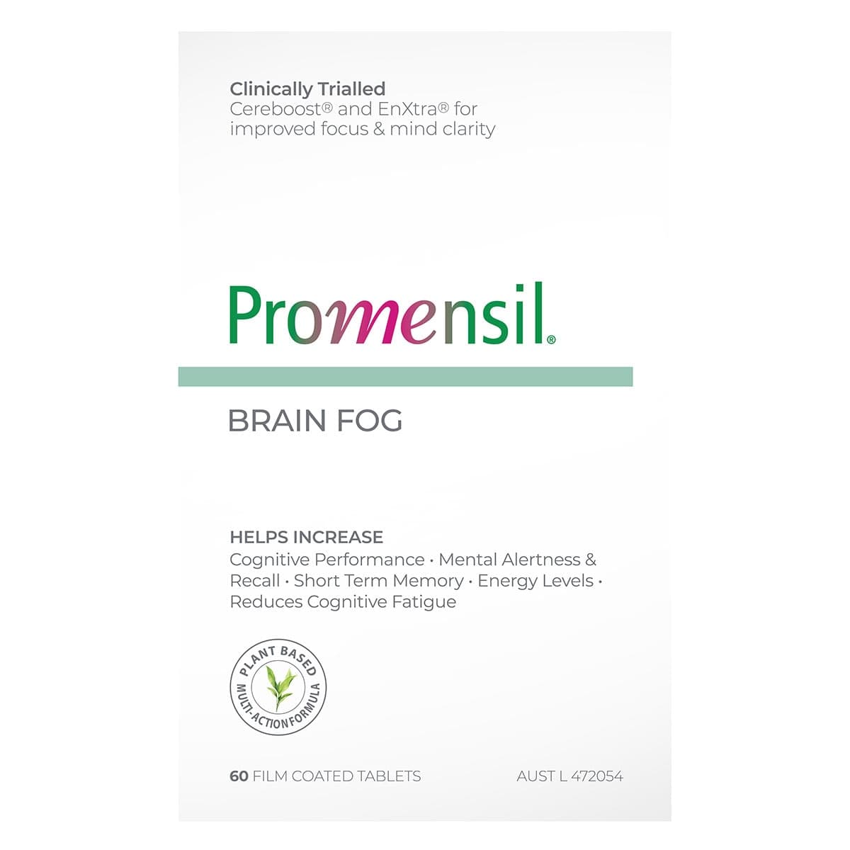 Thumbnail Promensil Brain Fog 60 Tablets