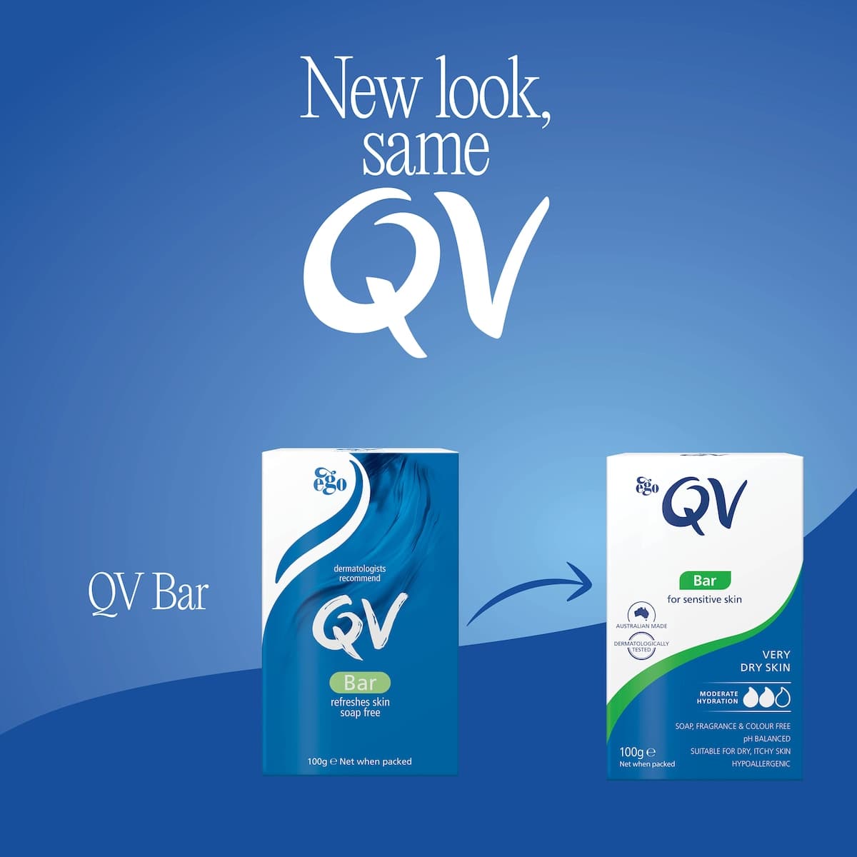 Thumbnail Ego QV Cleansing Bar Soap Free 2 x 100g