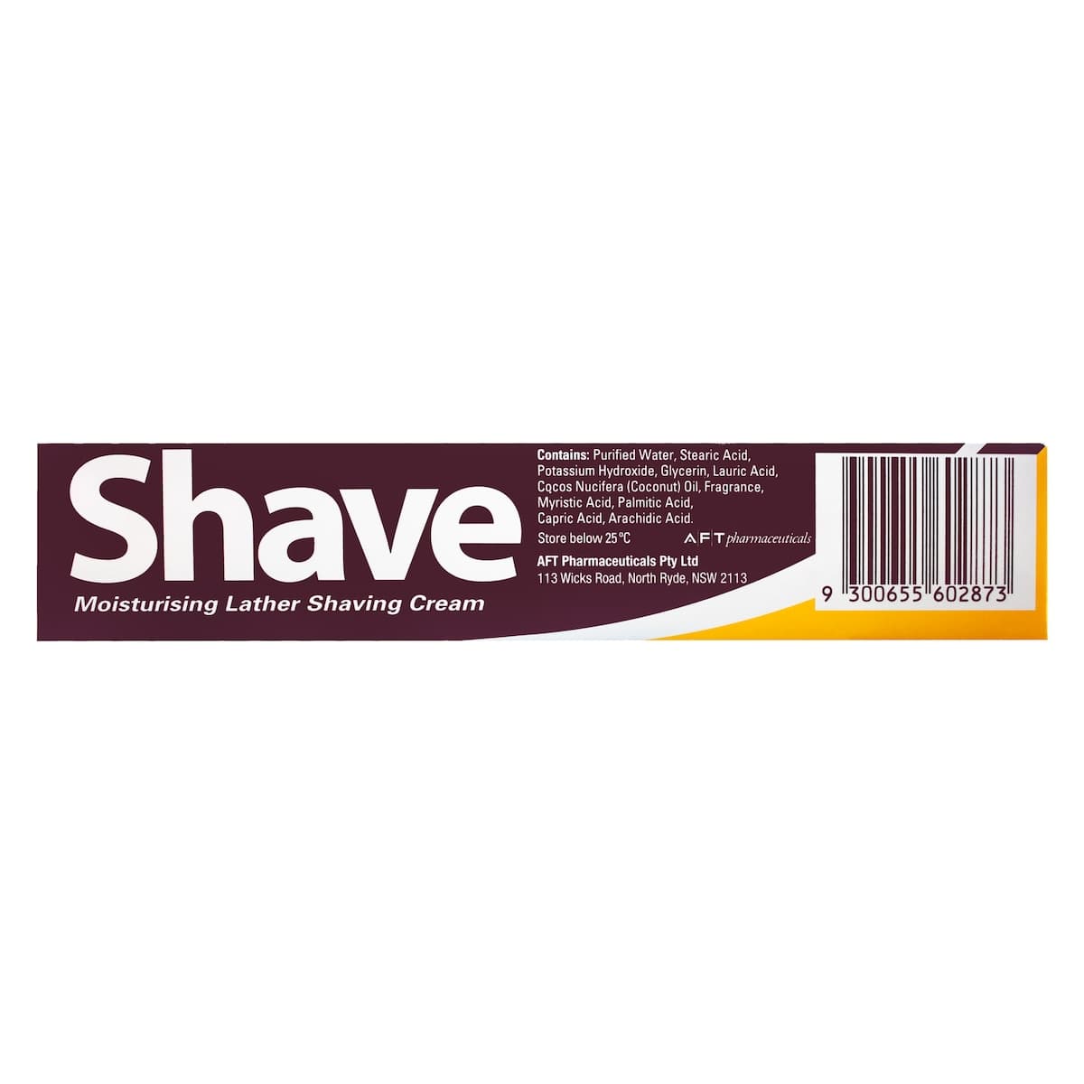 Thumbnail Shave Moisturising Lather Shave Cream Tube 75g
