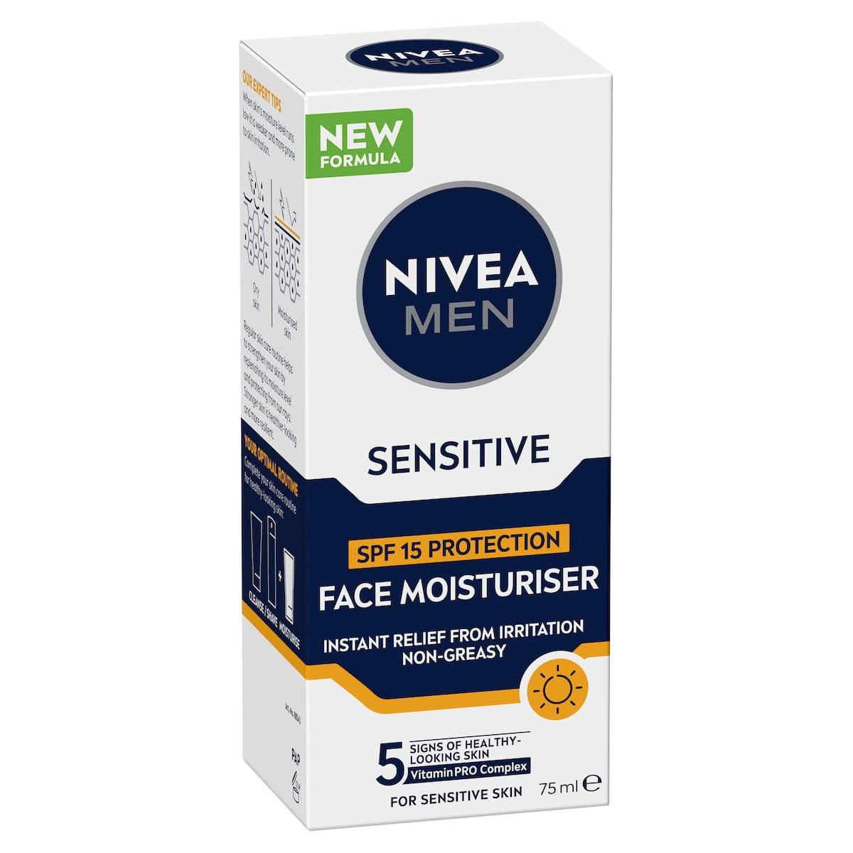 Thumbnail Nivea Men Sensitive Face Moisturiser SPF15 75ml