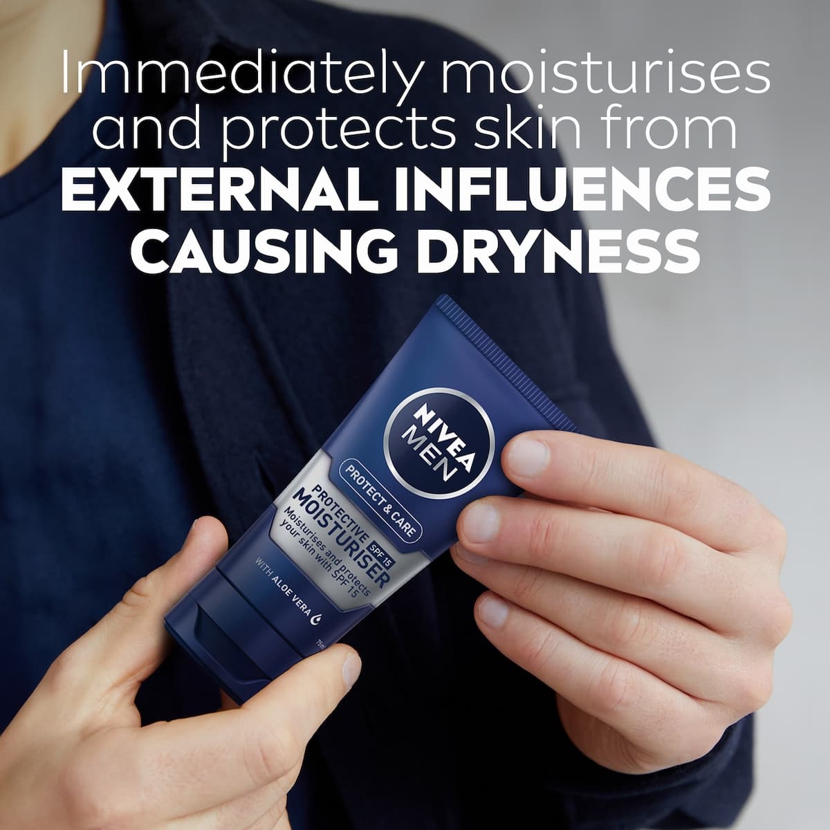 Thumbnail Nivea Men Protect & Care Protective Moisturiser SPF15 75ml
