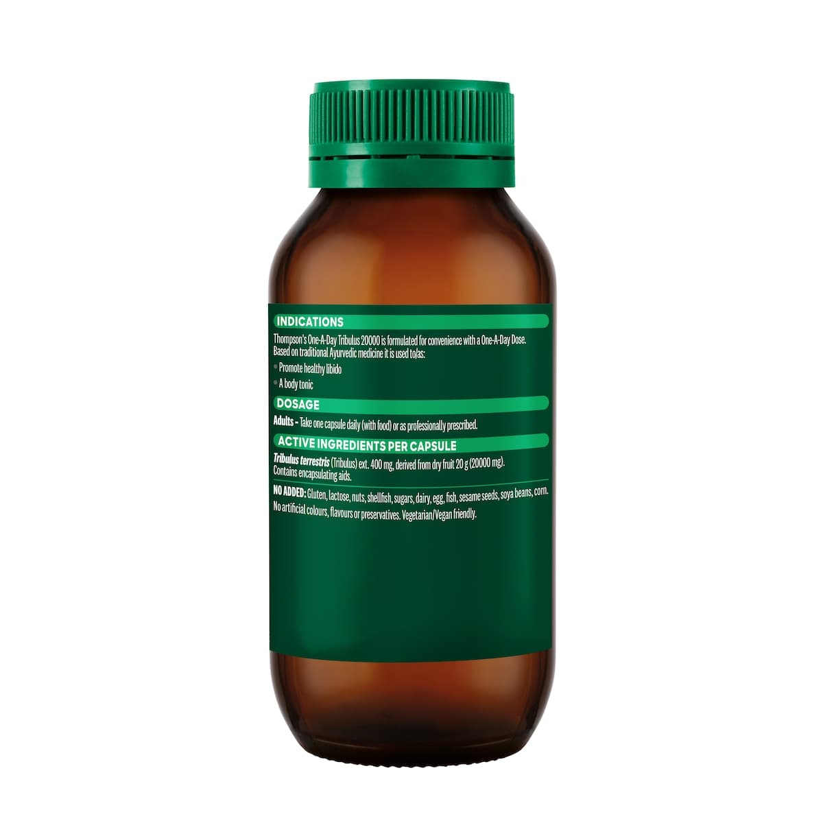 Thumbnail Thompsons One a Day Tribulus 20000 - 120 Capsules