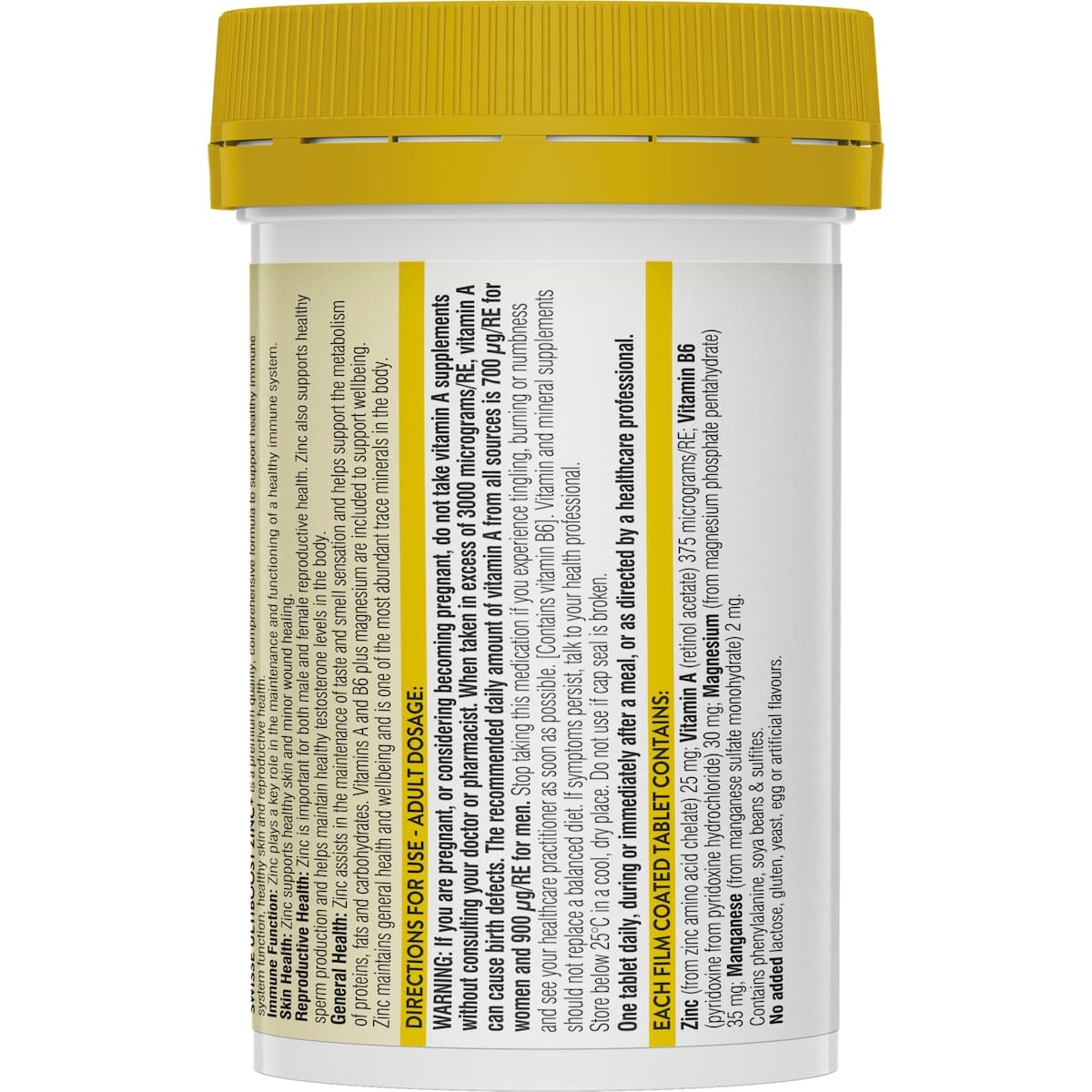 Thumbnail Swisse Ultiboost Zinc+ 60 Tablets