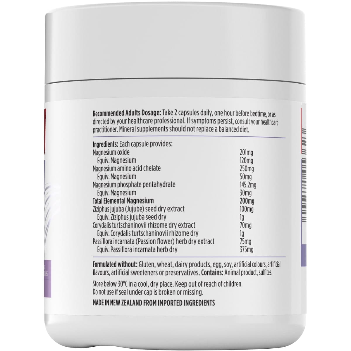 Thumbnail Nutra-Life Magnesium Sleep 60 Capsules