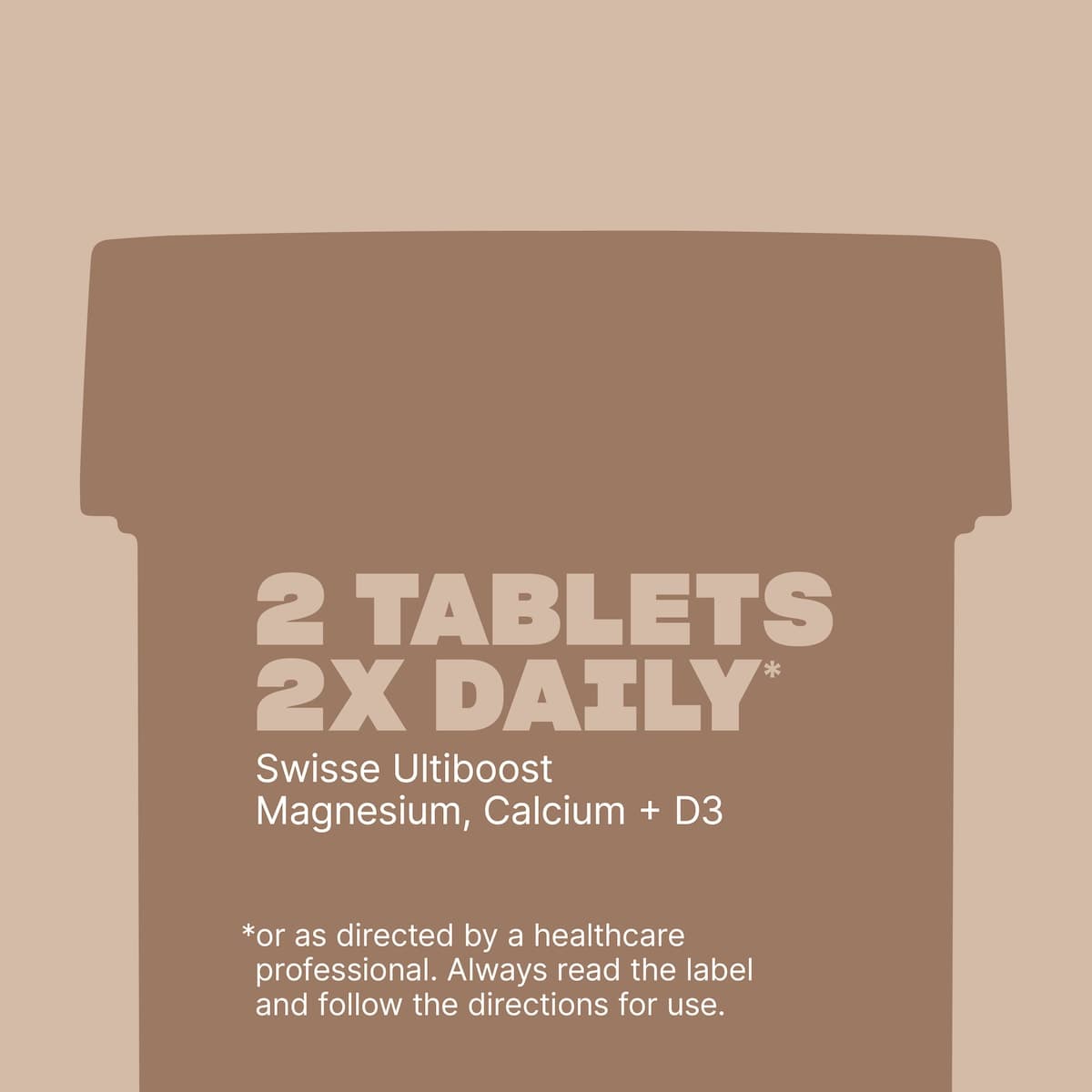 Thumbnail Swisse Ultiboost Magnesium Calcium + Vitamin D3 120 Tablets