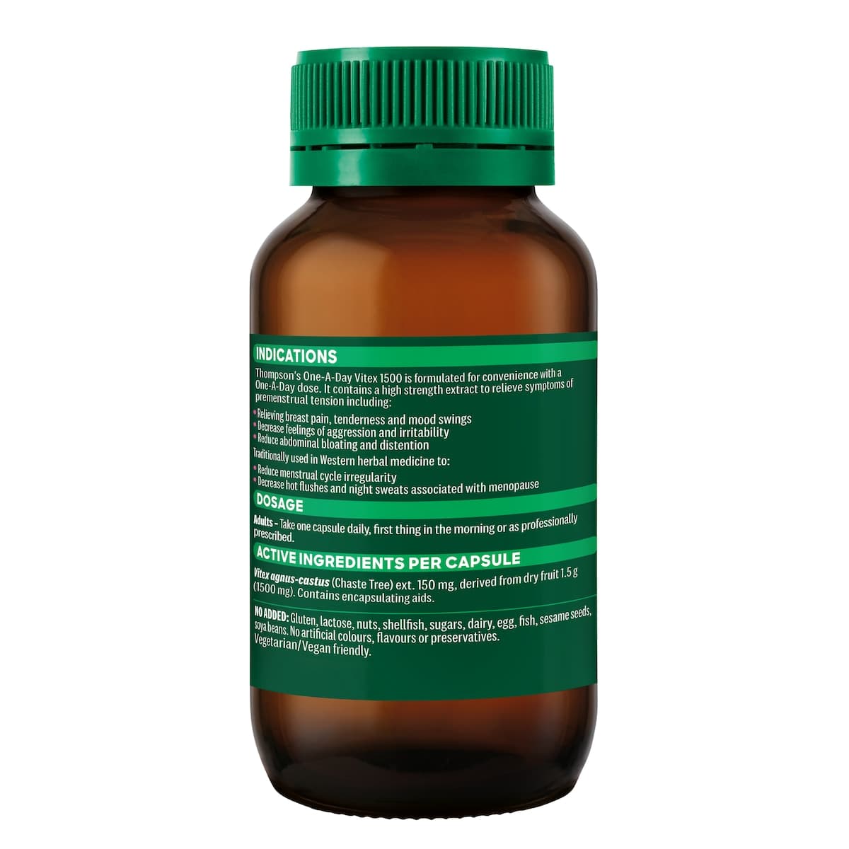 Thumbnail Thompsons One a Day Vitex 1500mg 60 Capsules