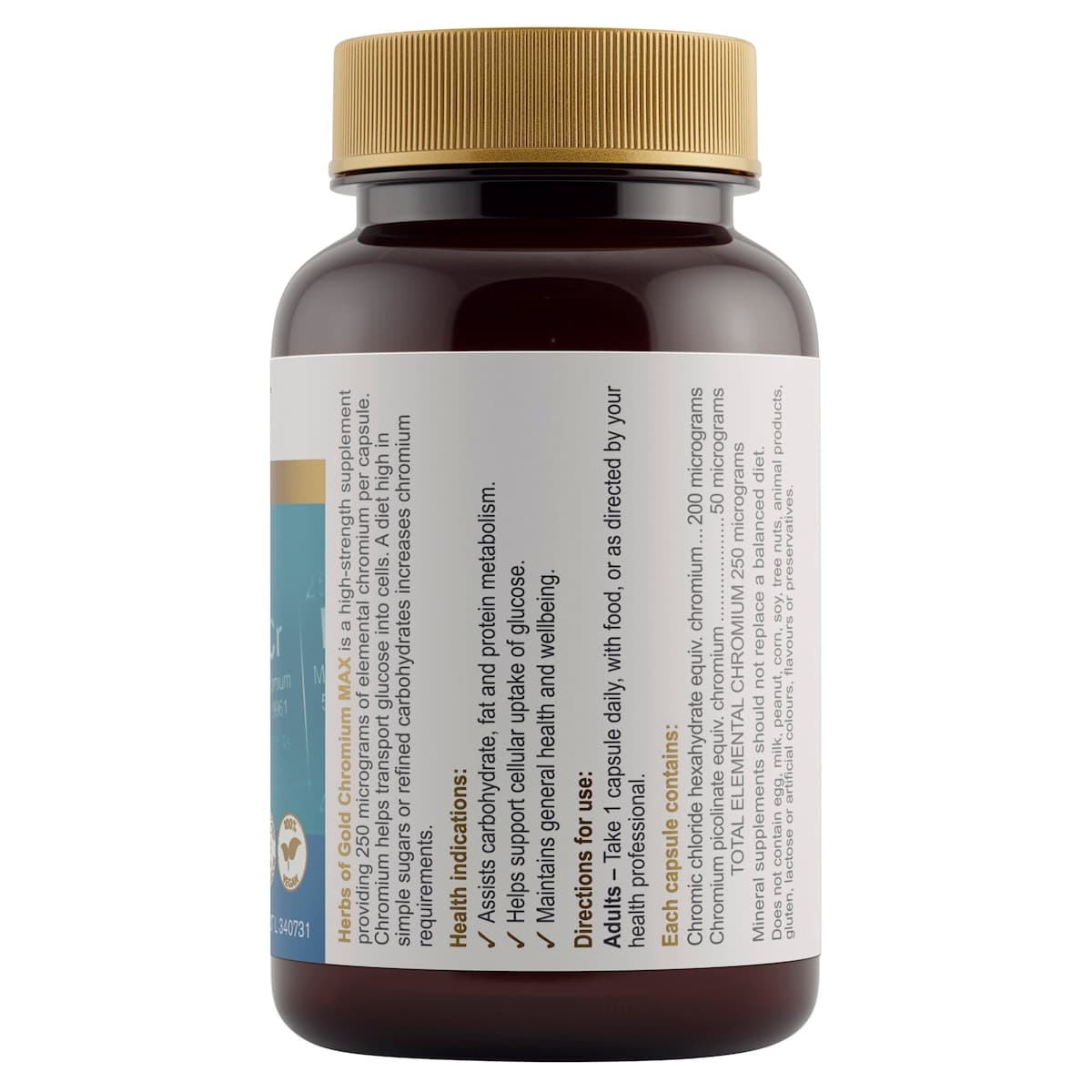 Thumbnail Herbs of Gold Chromium MAX 60 Capsules