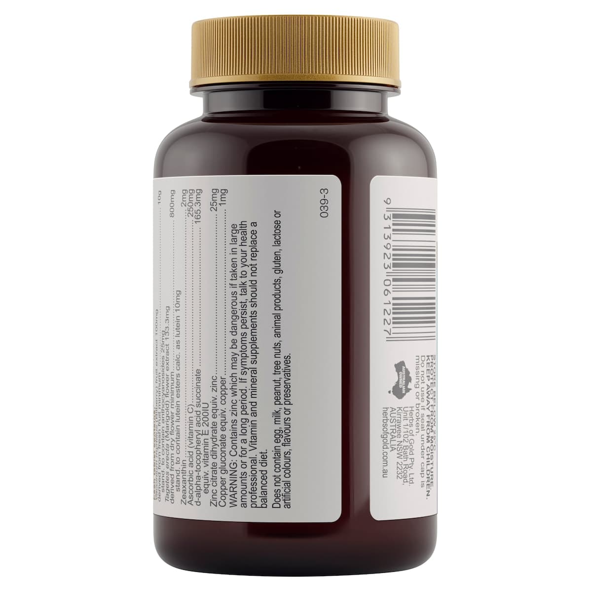Thumbnail Herbs of Gold Macu-Guard with Bilberry 10 000 60 Tablets