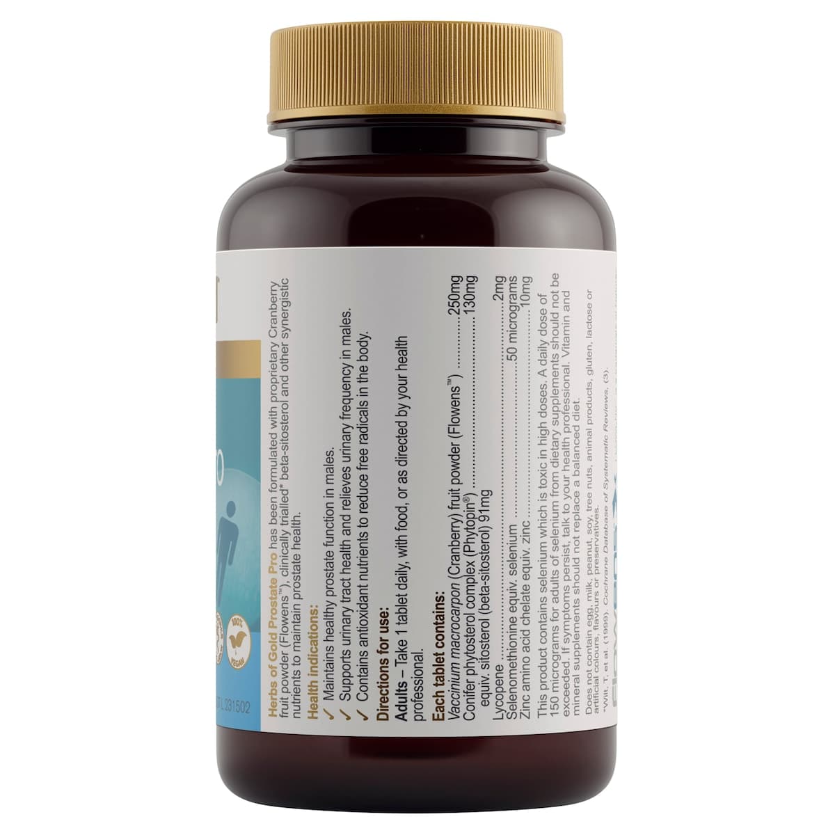 Thumbnail Herbs of Gold Prostate Pro 60 Tablets