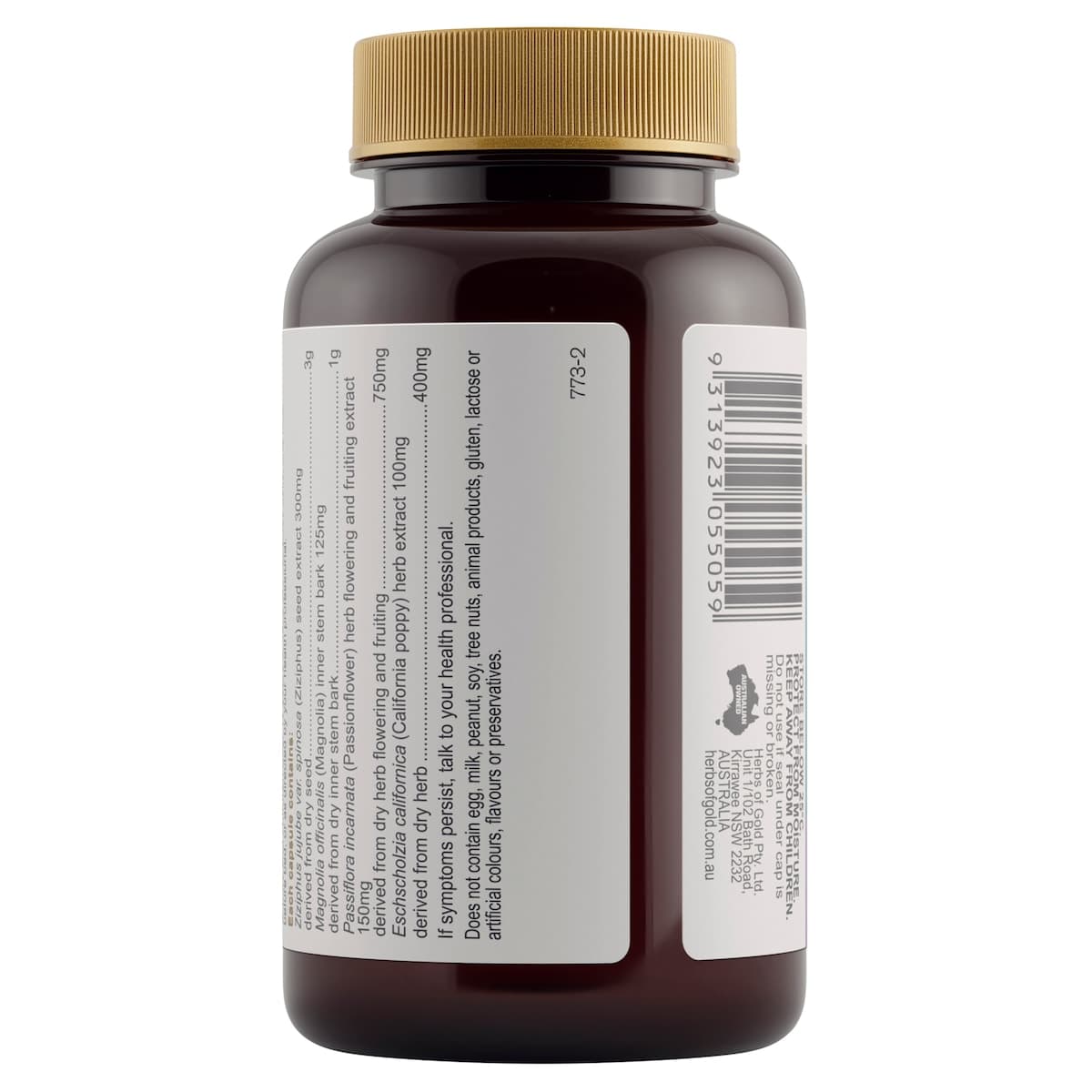 Thumbnail Herbs of Gold Sleep Ease 60 Capsules