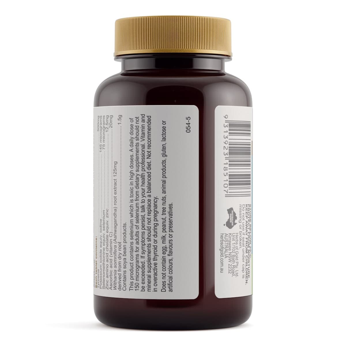 Thumbnail Herbs of Gold Thyroid Support 60 Tablets