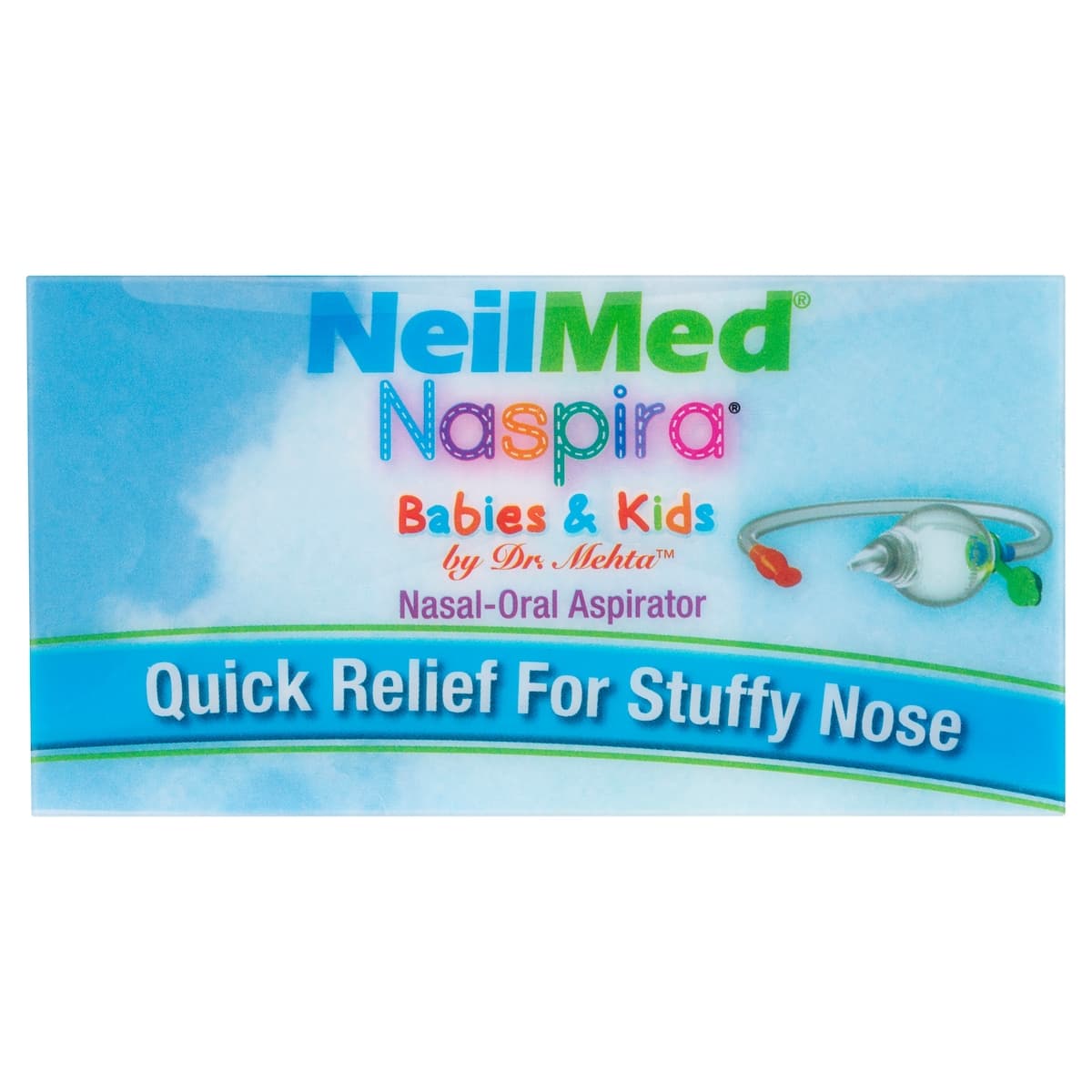 Thumbnail NeilMed Naspira Nasal-Oral Aspirator Kit for Babies 1 Pack